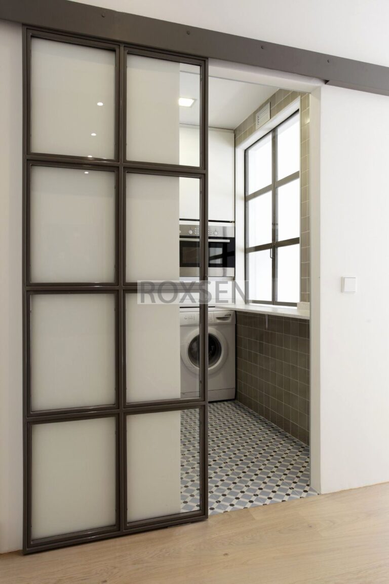 portas interiores de vidro Foto de Porta de vidro lavanderia Pinterest