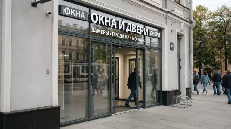 Входные группы магазинов